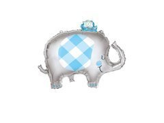 Elefánt fólialufi - 73 cm - 1 db.