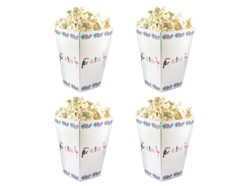 Aloha Party popcorn dobozok - 6 db.