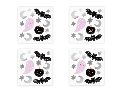 Halloween fali dekoráció - 56 db.