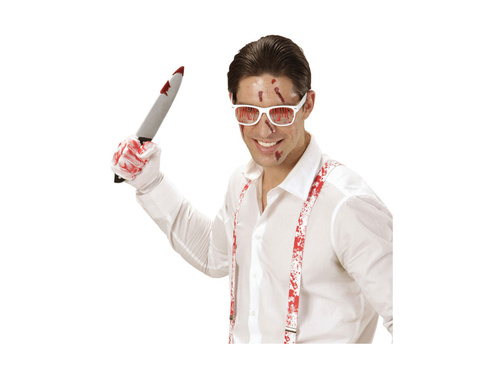 Vérfoltos játék kés - 30 cm