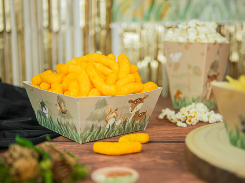 Erdei állatok chipes dobozok - 4 db.