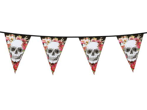Dia de los muertos banner - 6 m - 1 db.