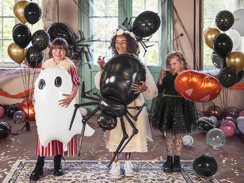 Fekete szoknya arany mintával