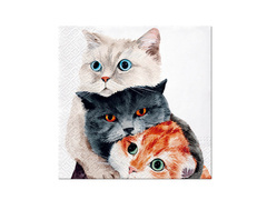 Macska szalvéta - 33 cm - 20 db.