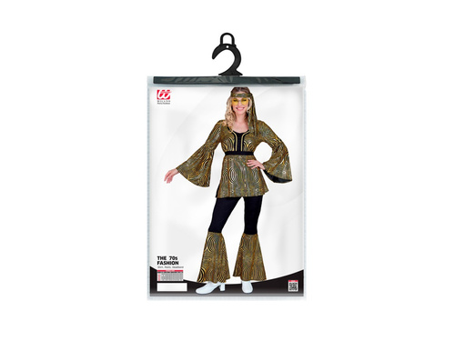70-es évek diszkó jelmez - arany hullámok