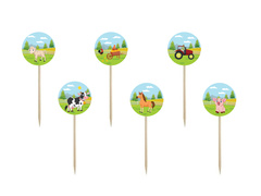 Farmházi tortacsákányok - 6 db.