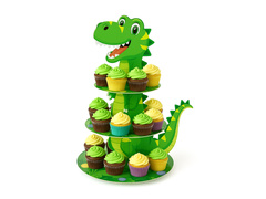 Cupcake tálca állvány Dinoszaurusz - 1 db.