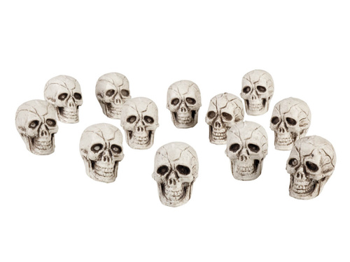 12 koponyát tartalmazó akasztós táska