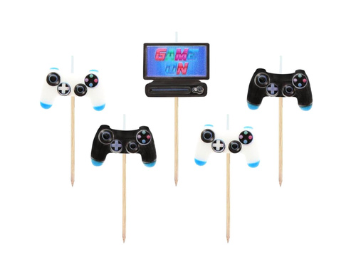 Játék piknik gyertyák - 5 db.