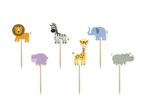 Szafari formakiszedő - 6 db.