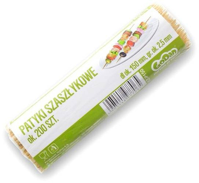 Sashlik pálcika - 30 cm - 45 db.