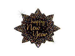 Boldog új évet fólialufi - 29" - 1 db.