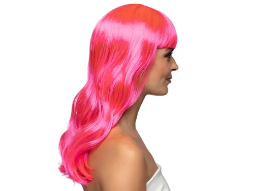 Rózsaszín paróka rojtokkal - 1 db.