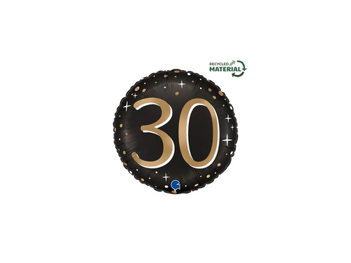 Szikrázó 30 - 14" kerek fólialufi - 1 db.