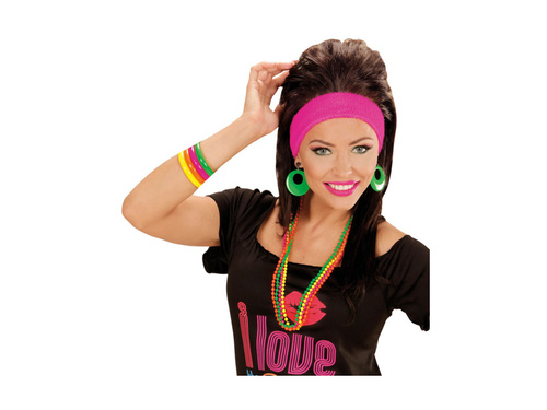 4 darabos neon karkötő készlet