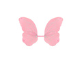 Rózsaszín pillangó szárnyak 85×50 cm