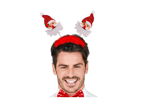 Fejpánt Mikulás szőrmével