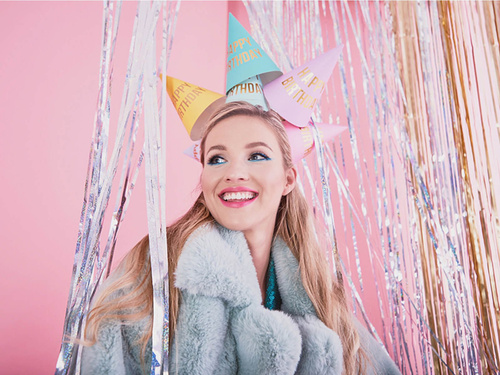 Boldog születésnapot sapkák - 6 db.