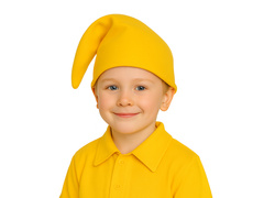 Törp törp sapka sárga - 1 db.