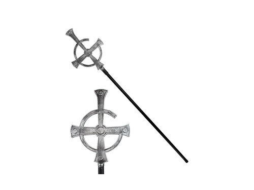 Összecsukható fekete ceremoniális bot - 145 cm