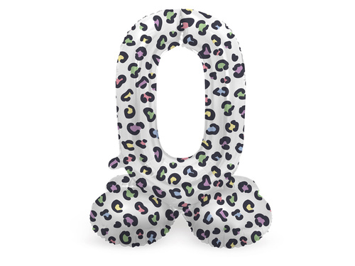 Álló fólialufi 0 számú párduc - 72 cm - 1 db.