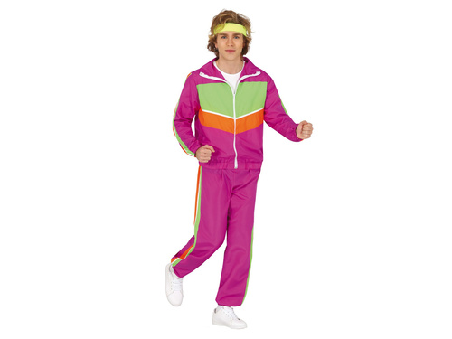 Disco tréningruha sötét rózsaszín férfiaknak