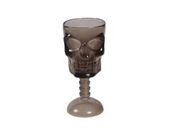 Kehely koponyával átlátszó fekete - 1 db.