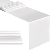 Egyszínű szatén - fehér - 36 cm x 9 méter