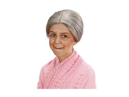 Nagyi szürke parókája