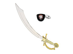 Kalózkard szemfedővel