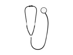 Fekete sztetoszkóp - 1 db.