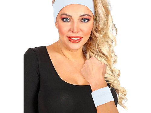 Disco 80-as évek fehér karszalagok - 2 db.