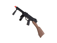 Tommy gengszter géppisztoly hanggal - 50 cm