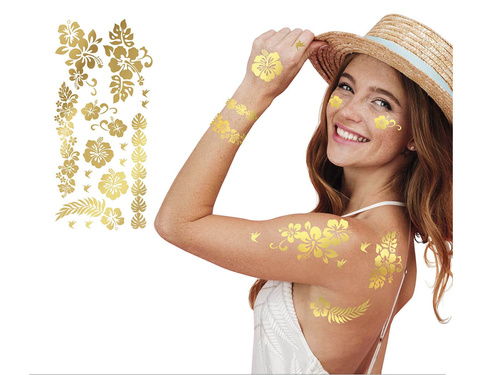 Mosható tetoválások Virágok