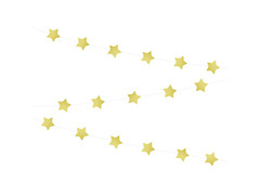 Aranycsillag füzér - 1 db.