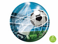 Papírtányérok Football - 23 cm - 8 db.