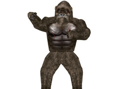 Big-kong gorilla jelmez - 1 db.