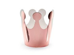 Party korona rózsa arany - 6 db.