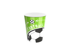 Papírpoharak Football - 220 ml - 6 db.