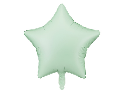 Zöld csillag fólialufi - 48 cm - 1 db.