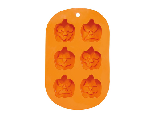Halloween tökös kekszforma - 6 db.
