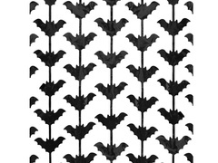 Halloween függöny - Denevér ajtófüggöny - 100 x 200 cm