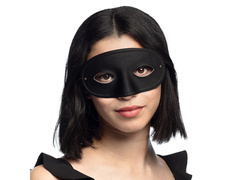 Fekete farsangi maszk - 1 db.