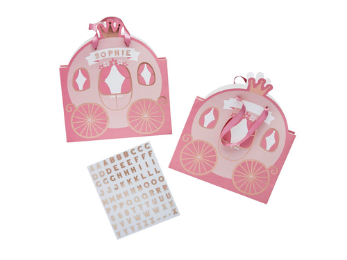 Princess hintó táska - 20.5cm x 17.5cm - 4 db.