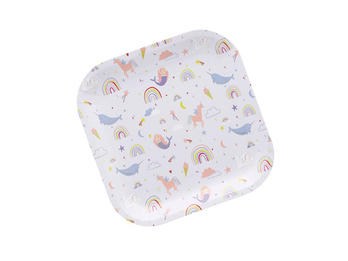 Elvarázsolt világ születésnapi papírtányérok - 23 cm - 8 db.