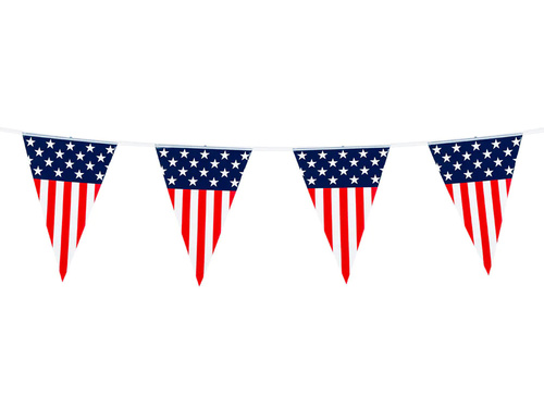 Amerikai zászló banner - 6 m - 1 db.