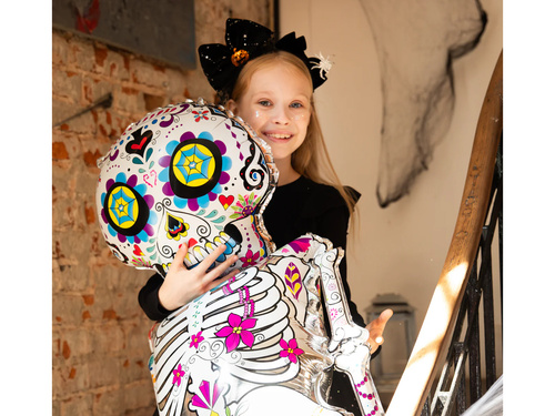 Mexikói csontváz fólialufi - 136 cm - 1 db.