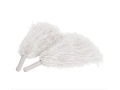 Fehér pomponlány pomponok - 2 db.
