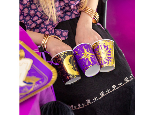 Papírpoharak Cards - 220 ml - 6 db.