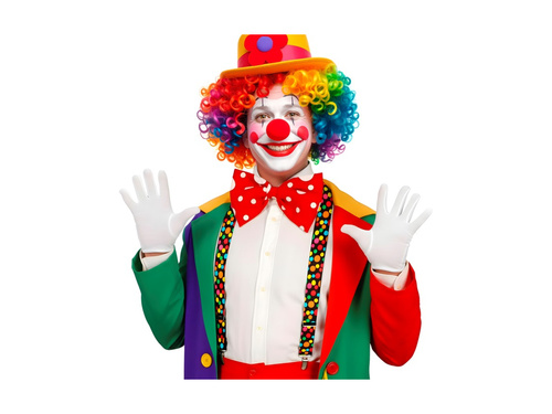 Színes pöttyös hám